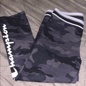 Champion Gray Camo Leggings